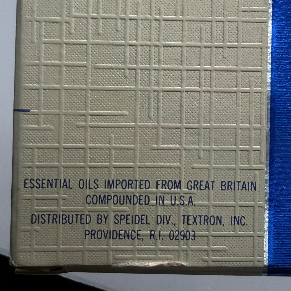 British Sterling After Shave Lotion 3.8 fl‎ oz Vintage Speidel Textron with Box